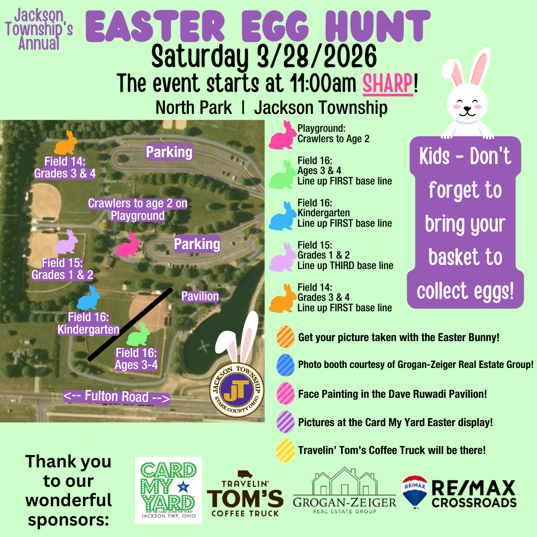 2026 Easter Egg Hunt Flyer 1080x1080px